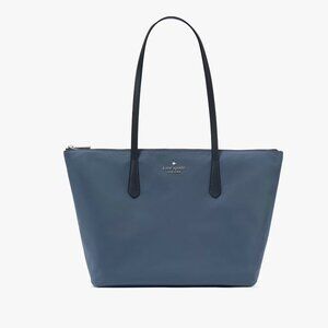 Kate Spade Kitt Nylon Medium Tote Bluestone Multi
